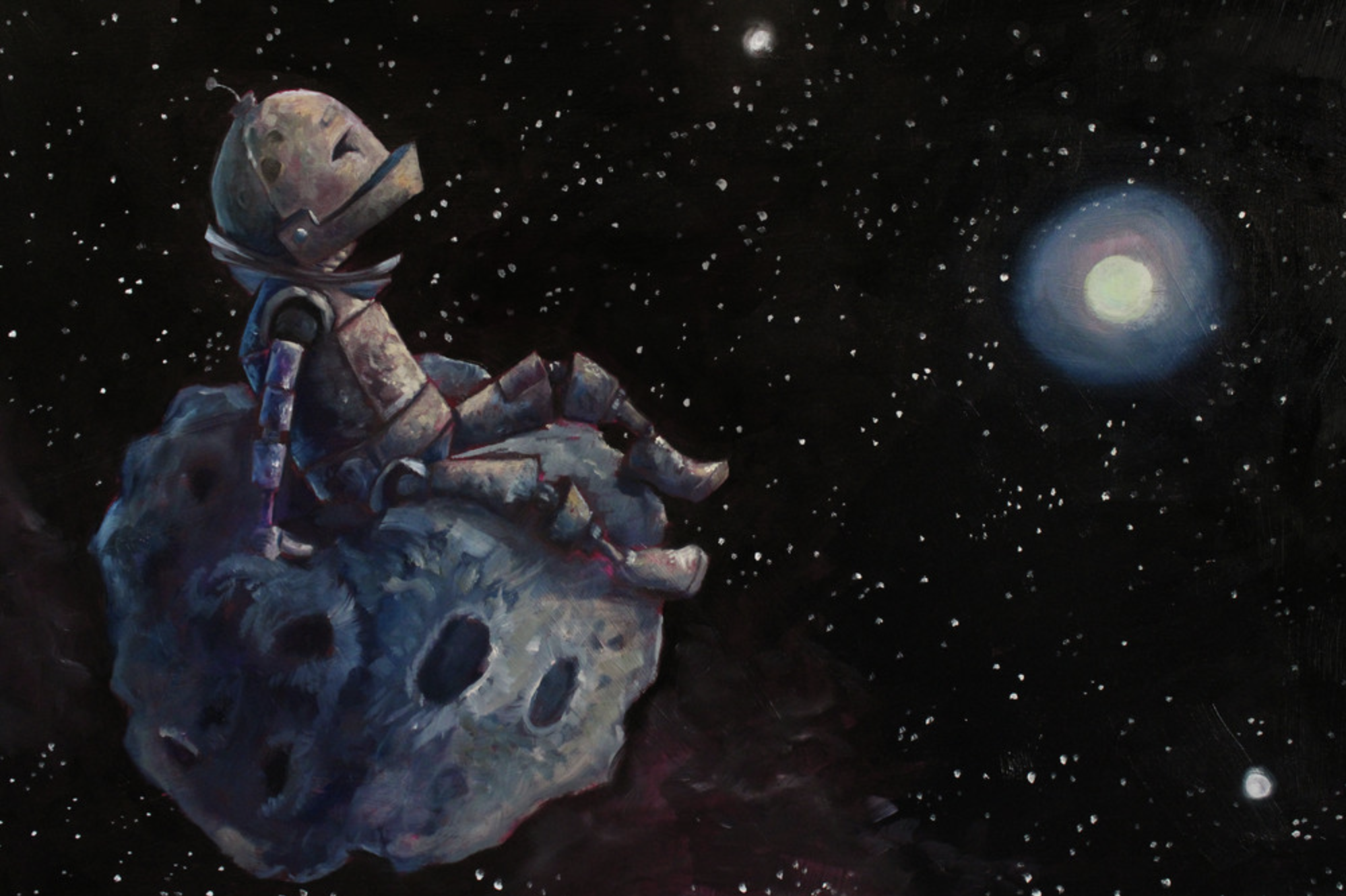 Asteroid Bot | ROBOTS IN ROWBOATS LLC